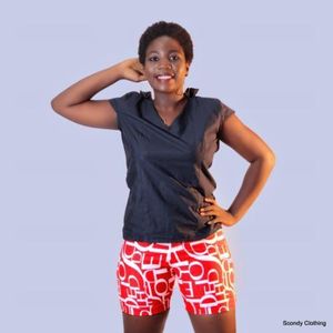 Scondy Blue Blouse - Darted