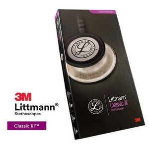 3M Littmann Classic 3 27" Monitoring Stethoscope,Black,5620 OEM