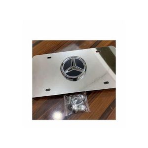 1 full LED Mercedes benz plate number cover