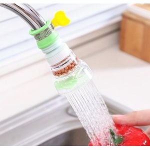 Adjustable Faucet Shower Head, Swivel, Retractable & Splash-Resistant Kitchen Tap Extender Faucet