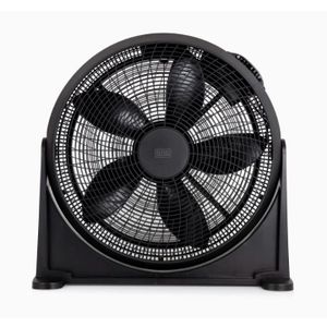 BLACK+DECKER 20" 2-in-1 High Velocity Circulator Fan With Remote Control - 70W