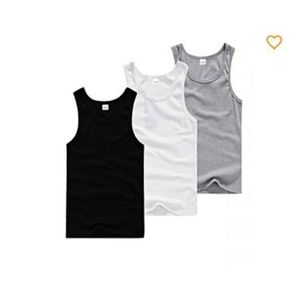 3 in 1 men singlet Original cotton 