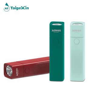 Taigexin Portable Rechargeable Mini USB Rechargeable LED Flashlight