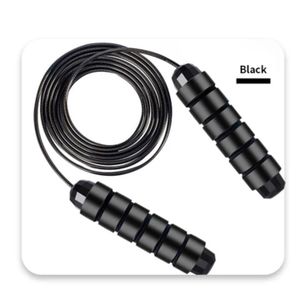 Adjustable Speed Jump Rope with Memory Foam Handles – Tangle-Free Steel Wire Skipping Rope for Cardio Fitness, Fat Loss, Boxing, & Home Workout