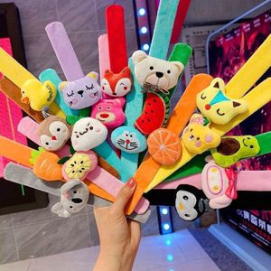 Children's cartoon bracelet plush toys cute couple bracelet pat ring wedding creative gift