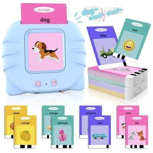 Early Learning Kids Pocket Vocab Talking Flash Cards - Rechargeable