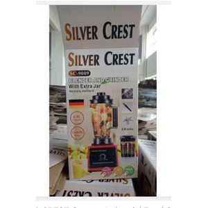 SILVER CREST German Industrial Food Crusher Blender, 2IN1JAR-4Litres