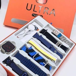 Ultra Series 8 Smart Watch BIG 7in1 Straps