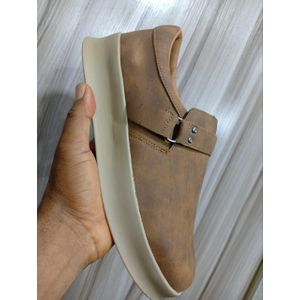 Brown Pacific Slip-on Sneakers 
