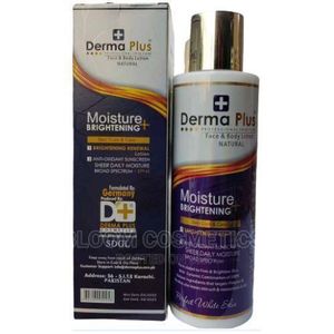 Derma Derma, Plus Moisture + Brightening Face & Body Lotion!