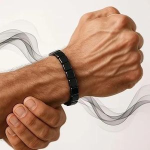 VALERO Men's Hematite Bracelet