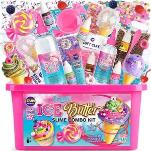 Original Stationery Bundle: Ice Cream Slime Kit for Nigeria