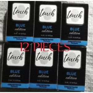 Gandour 12 PIECES OF TOUCH CONCENTRATED PERFUME BLUE EDITION NAFDAC REG NO:A2-101510