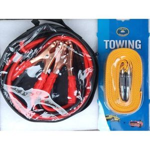 Jump Start Cable With Tow Rope - 500 Amps