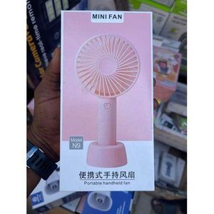Mini Modern Small Handheld Turbo Fan - Portable USB Rechargeable Fan with Powerful Wind