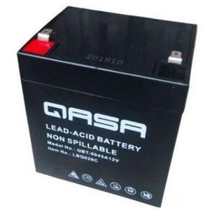 Qasa 12V 4.5Ah Pin Type Rechargeable Fan Replacement Battery