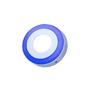 Led Surface Panel Light Round White And Blue