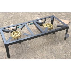 ORIGINAL mini table double burner hand made cooker