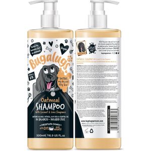 Bugalugs Oatmeal Dog Shampoo 500ml