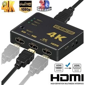 Rohs HDMI 3X1VIDEO SWITCHER 4K