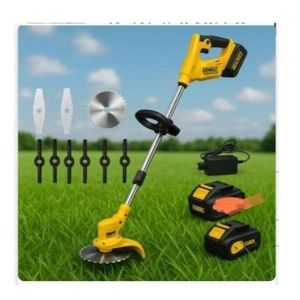 DEWALT 248V CORDLESS BRUSH CUTTER WITH 2 BLADES 