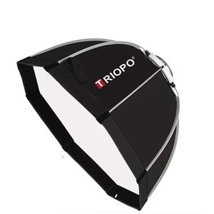 TRIOPO Foldable Speedlite Octagon Softbox With Grids - 65cm