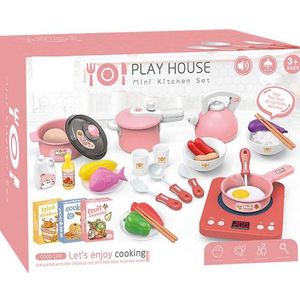 Mini Kitchen Accessories Utensils Children's Kitchen Tools Gadgets Cookware  Play House Toys Birthday Gifts Real Cooking Food Set