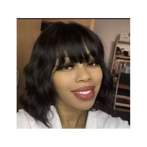 Fingers Wave Fringe Wig