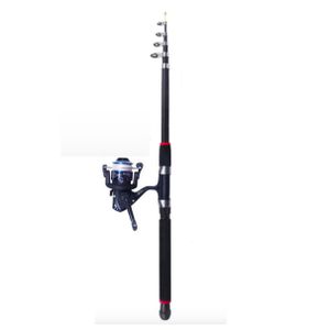 Generic Fishing Set With 2.1m Fishing Rod , Reel, Line , Bait