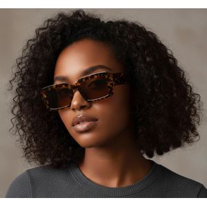 Unisex Classic Leopard Skin Sunshades Glasses