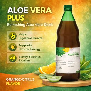 Neolux Aloe vera Plus Orange 1 Litre(single).  Aloe Vera Aloevera plus exclusive blend of a refreshing, delicious drink.