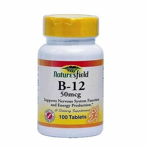 Nature'S Field Vitamin B-12 50mcg x100 Tablets