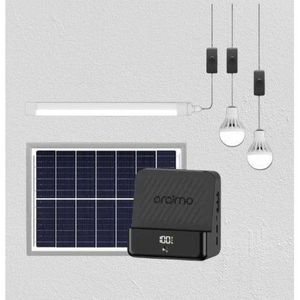 Oraimo High Definition Professional Advanced PowerSolar with LiFeP04 10-Year Lifespan 22.5W Charging Solar Home Power System