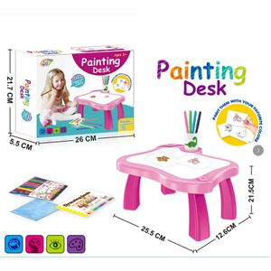 Drawing Projector Table for Kids,Trace and Draw Projector Toy,Art Painting  Drawing Table Led Learning Projector Toddler Child Drawing Playset  Educational Toys for Kids Boys Girls Age 3+