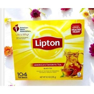 Lipton America's Favourite Black Tea - 104 Tea Bags