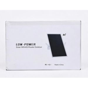 High Quality Low-Power Solar WiFi/4G Outdoor Router With SIM card Support-IP65 Waterproof 