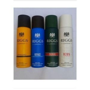 Riggs  London Long Lasting Body Spray 250ml 4pcs A2-102299