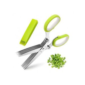 multifunctional 5 blades  Stainless Steel Multi-layer Kitchen Scissors Cooking Tool kitchen scissors