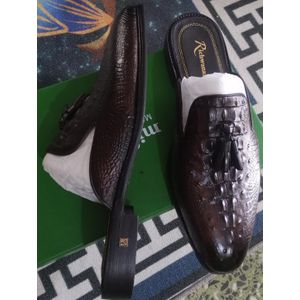 Mister Mis Senior Half Shoe- White