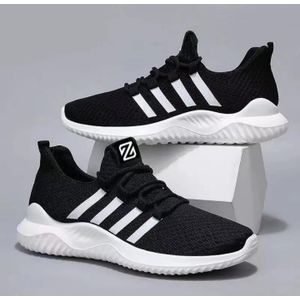 Mens Fashionplus Sneakers Non Slip Lightweight Breathable Running Shoes