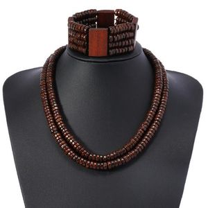 African Beaded Jewelry Set – Stylish Necklace & Bracelet for Everyday & Special Occasions