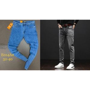 High Quality Stock Jeans For Men Washblack+Blue