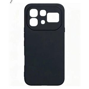 Infinix Note 60 Pro 4G Classic Minimalist Slim Design Protective Matte Black Silicone Back Case
