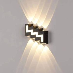 Wall Light Double Face 8eye wall bracket Security Fence/Tv console Lights