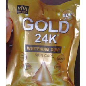 ViVi Gold 24k Whitening Soap 80g (Vivi Skin Care) Xl