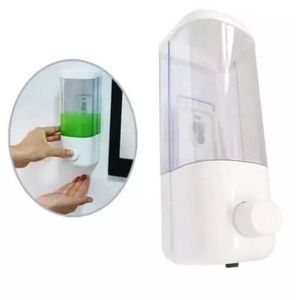 Wall-Mounted Single-Chamber Manual Liquid Soap Dispenser