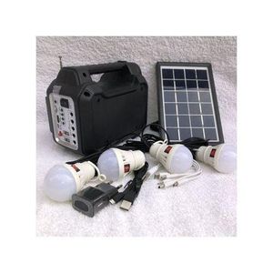 CAFINI CN-TY4226FM-BT Solar Kit - 4 Bulbs+Extra 10Watts Solar Panel