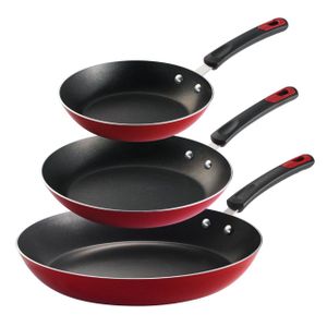 3-in-1 Non-Stick Frying Pan Set - 20cm, 25cm, 30cm