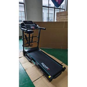 2.5 Electric treadmill with Slope Adjustment and Massager with free Exercise band