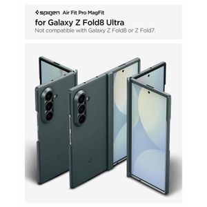 Samsung galaxy Z fold 5 full - Body hinge leather Case